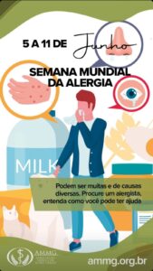 A De Junho Semana Mundial Da Alergia Asbai Mg